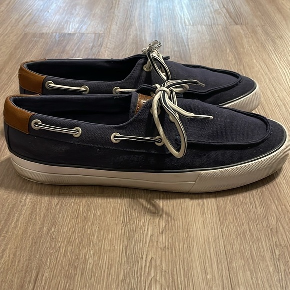 Tommy Hilfiger Men's Petes Boat Shoes Size 9 Blue Preppy Contemporary Fisherman - Picture 5 of 16